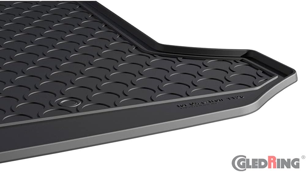 Rubbasol (Gummi) Kofferraumwanne kompatibel mit Audi Q4 e-tron (F4B) 2021- (Tiefe Ladeboden) Kofferr