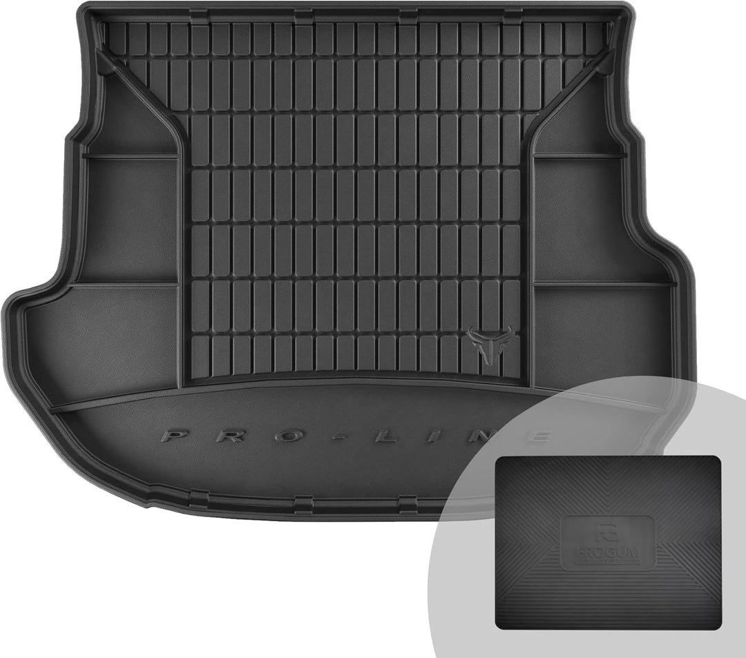 FROGUM ProLine 3D Gummimatte Exklusive Auto Kofferraummatte Kofferraumwanne für Mazda 6 I 2002-2007