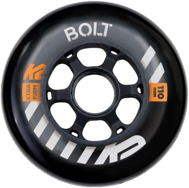 K2 Skates URBAN Bolt 110 MM 90A 2-Wheel Pack – Black – 30F3016