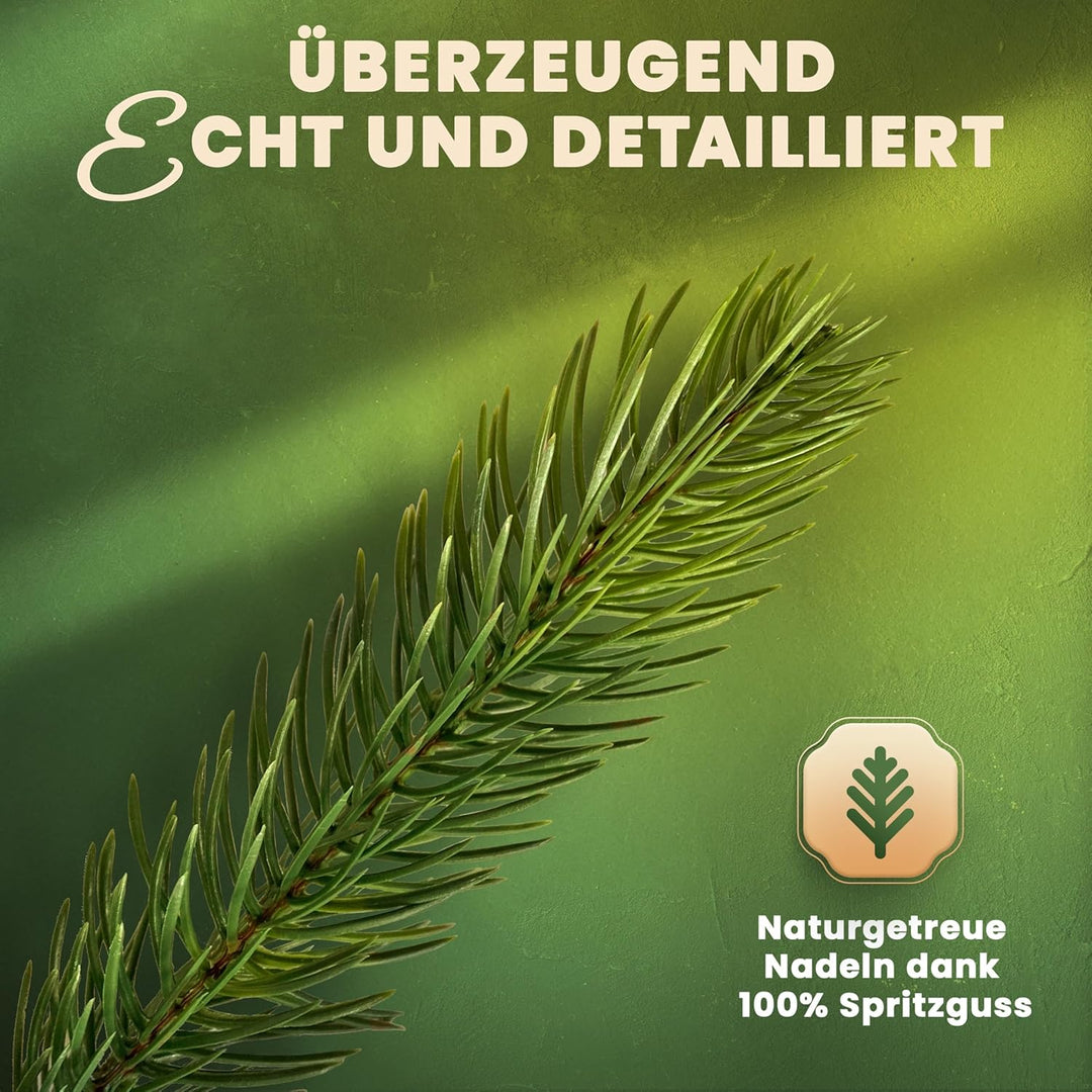 ArtiTree Weihnachtsgirlande (380 cm, ohne Beleuchtung) ohne Beleuchtung 380 cm, ohne Beleuchtung 380