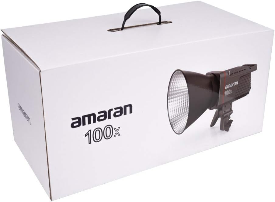 Aputure Amaran 100X LED-Videoleuchte 130 W Bi-Color 2700 K-6500 K App-Steuerung mit Bowens-Halterung