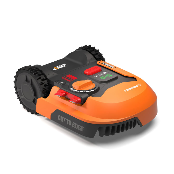 WORX Landroid WR169E Mähroboter mit Begrenzungskabel für Gärten bis 300m² - AIA Navigation - App Ste
