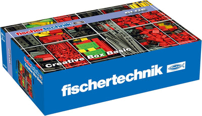 Fischertechnik 554195 Creative Basic - eine grosse Auswahl an ausgewählten Inhalt: 630 Bauteile, ein