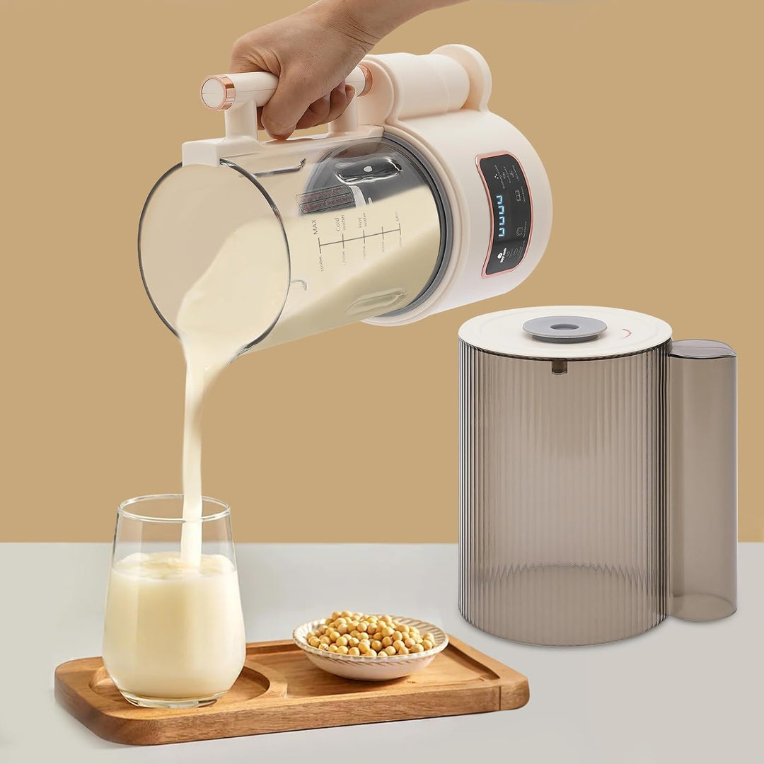 Sojamilch-Maschine, Automatische Sojamilchmaschine, Max. Kapazität 1500ML, Sojamilchbereiter Entsaft