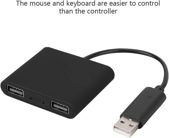 ASHATA USB-Adapter Gaming Tastatur und Maus, Maus und Tastatur Konverter Adapter für PS4/PS3/Xbox On