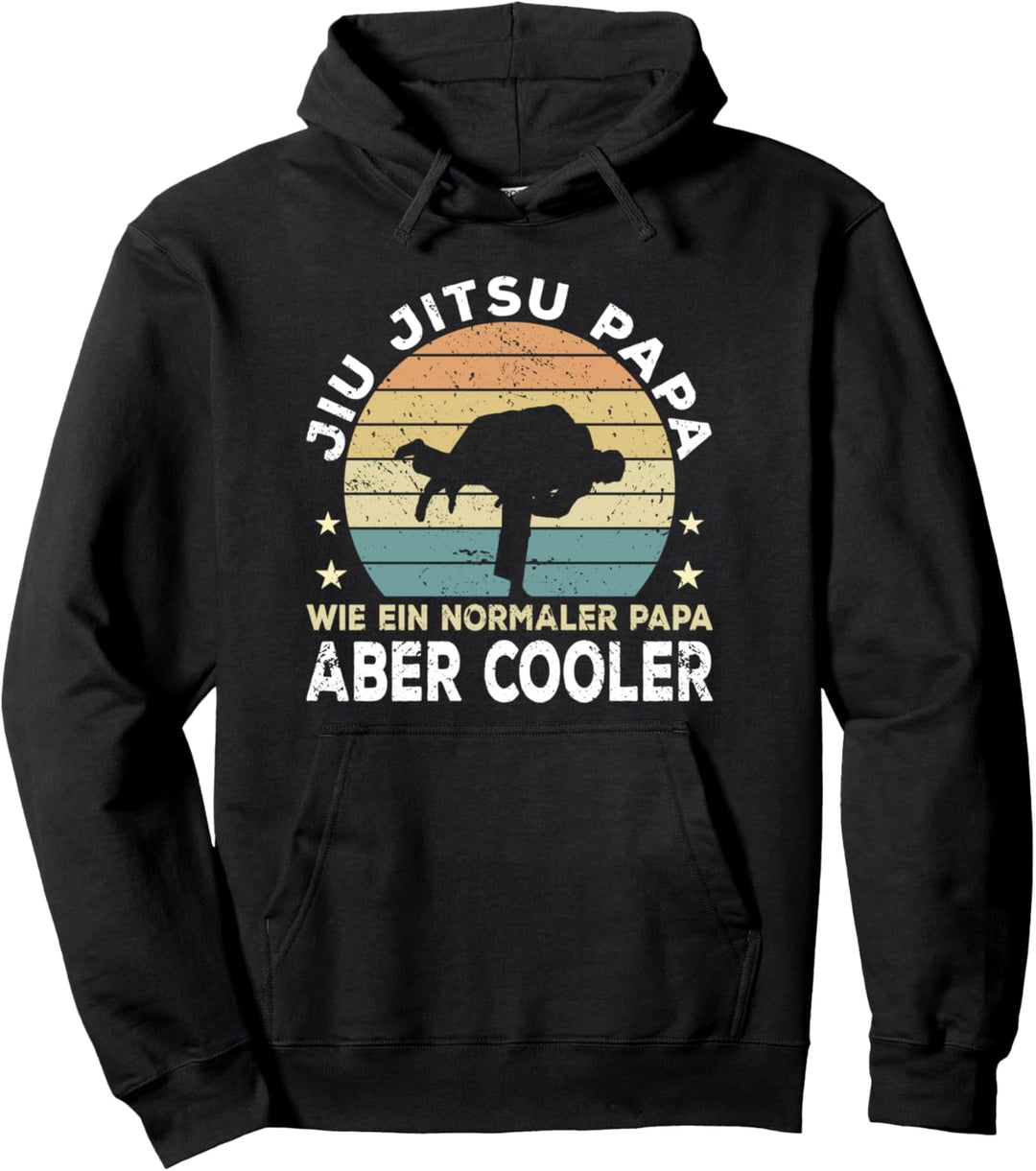 Brazilian Jiu Jitsu Papa Vater Männer Spruch Pullover Hoodie