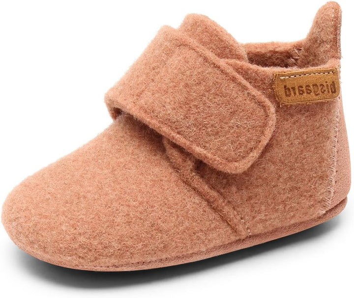 Bisgaard Unisex Kinder Baby Wool Niedrige Hausschuhe 22 EU Rose, 22 EU Rose