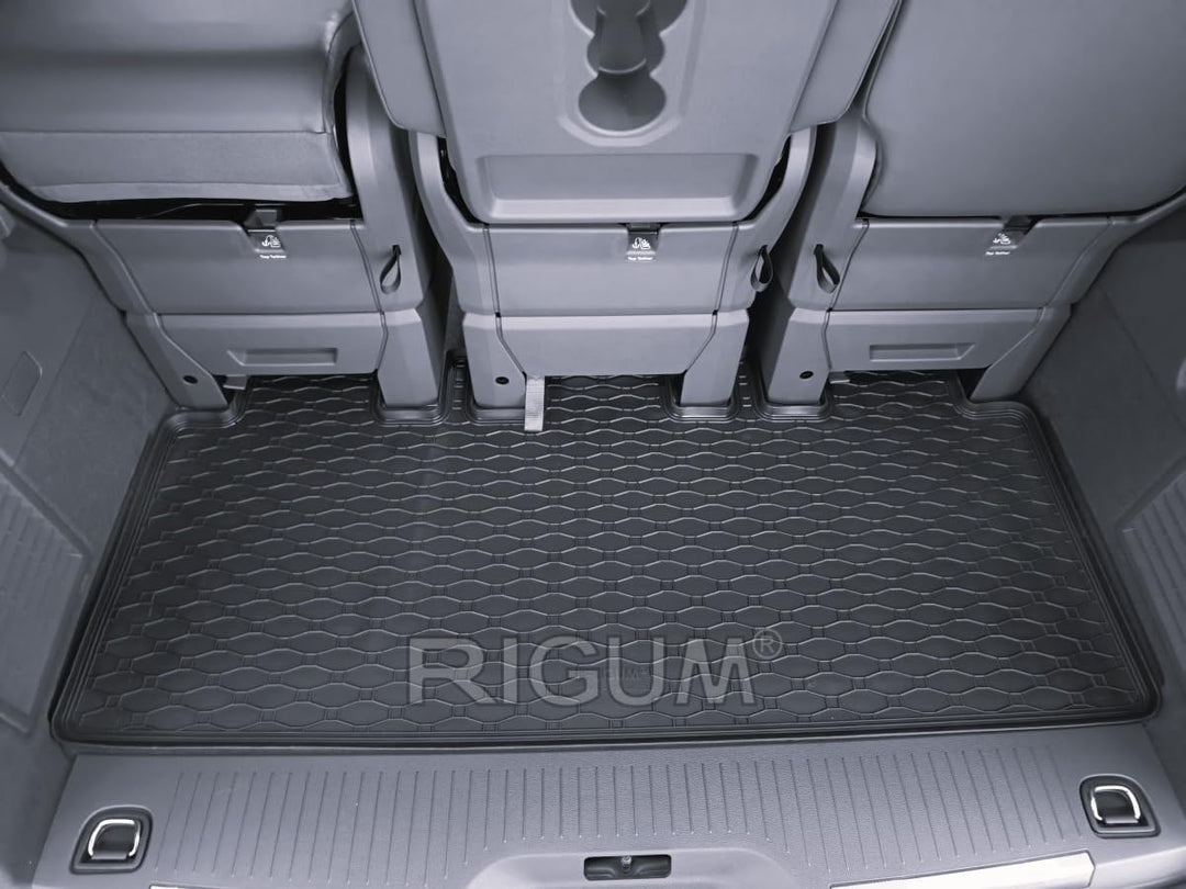 Mattenprofis Gummimatte Kofferraumwanne RKK kompatibel mit VW T7 Mulitivan L2 / VW T7 Multivan eHybr