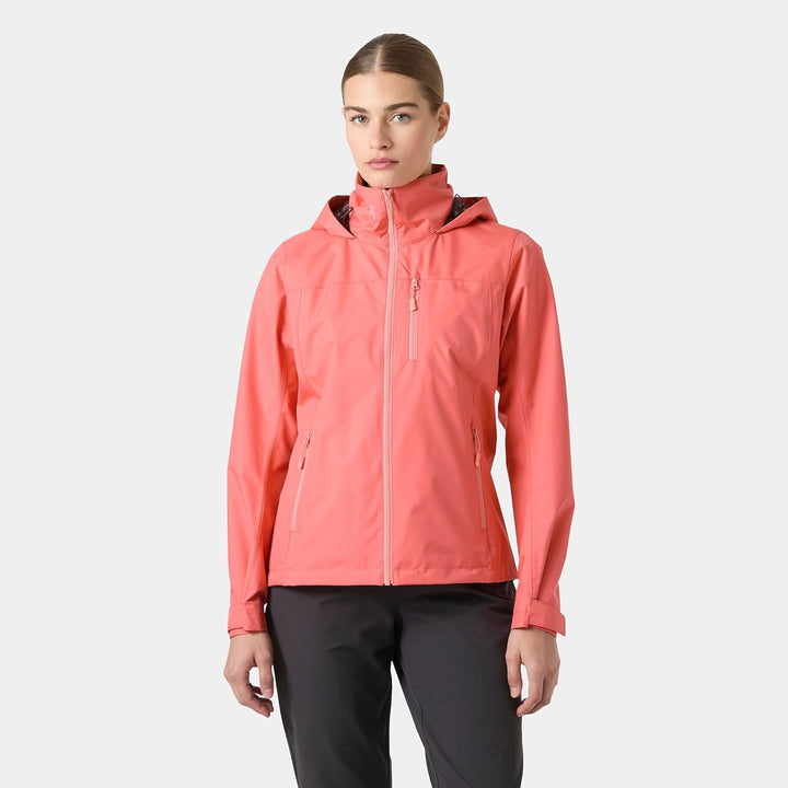 Helly Hansen Damen Crew Hooded Jacket 2.0 Kapuzenjacke (1er Pack) XS 098 Sunset Pink, XS 098 Sunset
