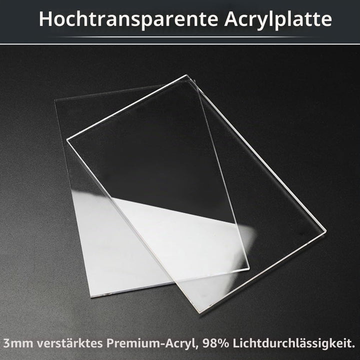 DuvinDD Acryl-Vitrine für Sammlerobjekte, Funko, Pop-Regal, transparent, zur Wandmontage oder auf de