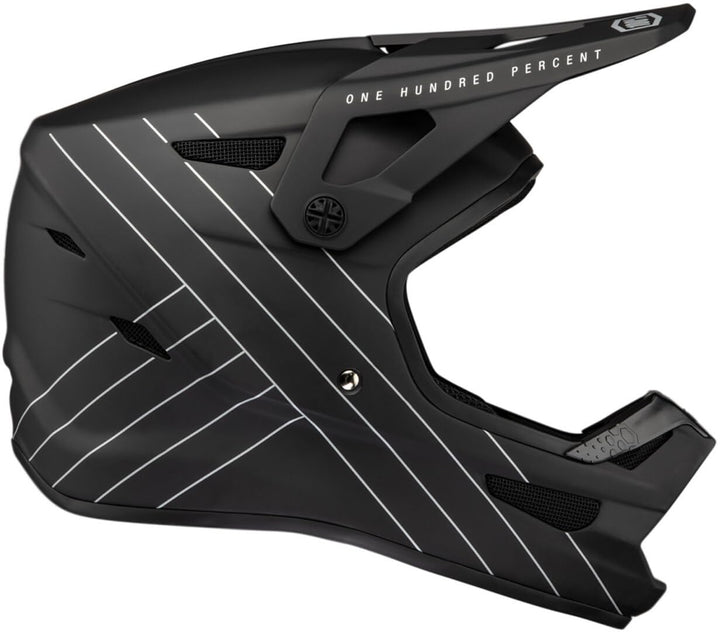 100% Status Helm schwarz XXL | 63-64cm, XXL | 63-64cm