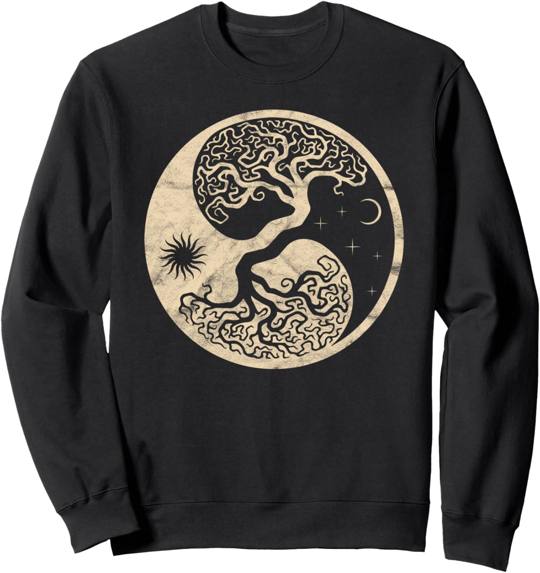 Yggdrasil Wikinger Baum Midgard Odhin Thor Wotan Walhalla Sweatshirt