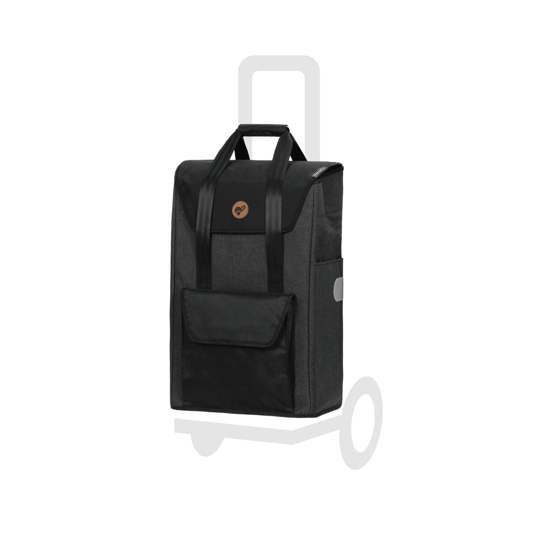 Andersen Einkaufstrolley Ersatztasche - 49 Liter - Seiten- & Fronttasche - Tragegriff - extra Innenf