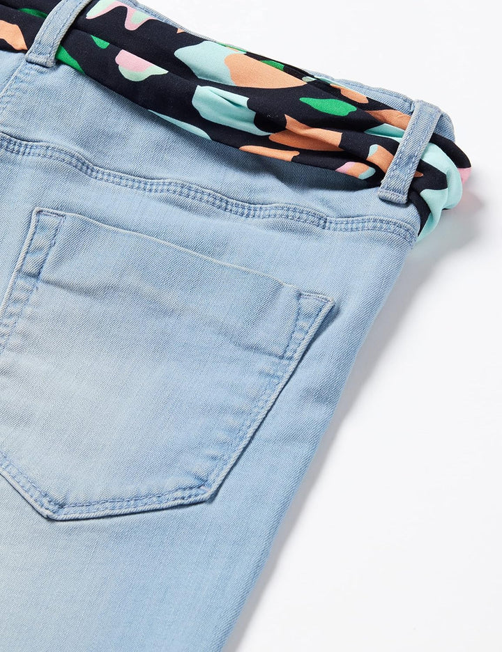 s.Oliver Mädchen Jeans Bermuda, Fit Suri 90 55z7 Blau, 90 55z7 Blau