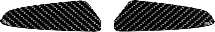 BIKE-label Tankpad Carbon Druck Schwarz kompatibel mit Suzuki X800710VA je Seite ca. 165 x 52 mm (Fo