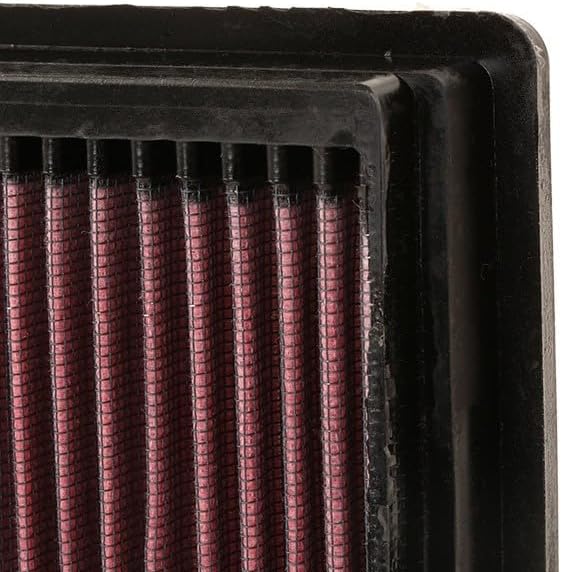 K&amp;N 33-2847 Motorluftfilter: Hochleistung, Prämie, Abwaschbar, Ersatzfilter,Erhöhte Leistung, 2002-2