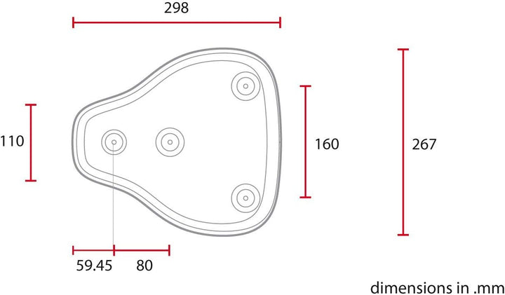 "BB Solo" Universal Bobber Sitz (braun)