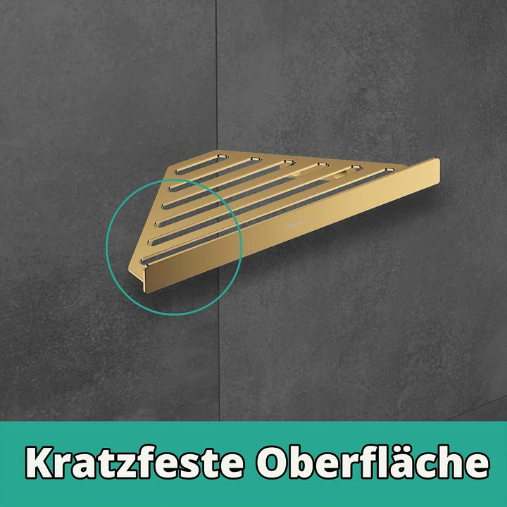 hansgrohe Seifenkorb AddStoris, Seifenablage Mattweiss Mattweiss Korb, Mattweiss Korb