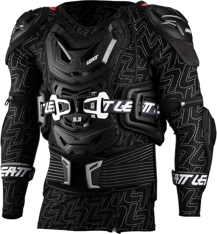 Leatt Protektorjacke Body Protector 5.5 Schwarz Schwarz S/M, Schwarz S/M