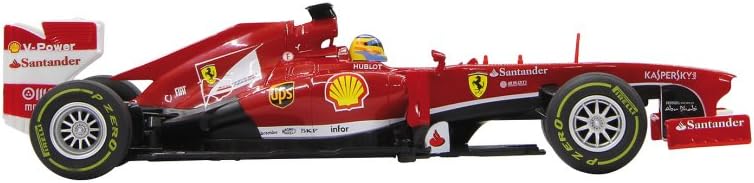 JAMARA 404515 - Ferrari F1 1:18 2,4GHz - offiziell lizenziert, bis zu 1 Stunde Fahrzeit bei ca. 9 Km