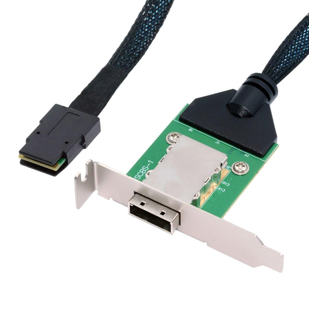 chenyang Mini SAS SFF-8087 36Pin Host zu SFF-8088 26Pin Externes Verlängerungsdatenkabel PCBA mit Lo