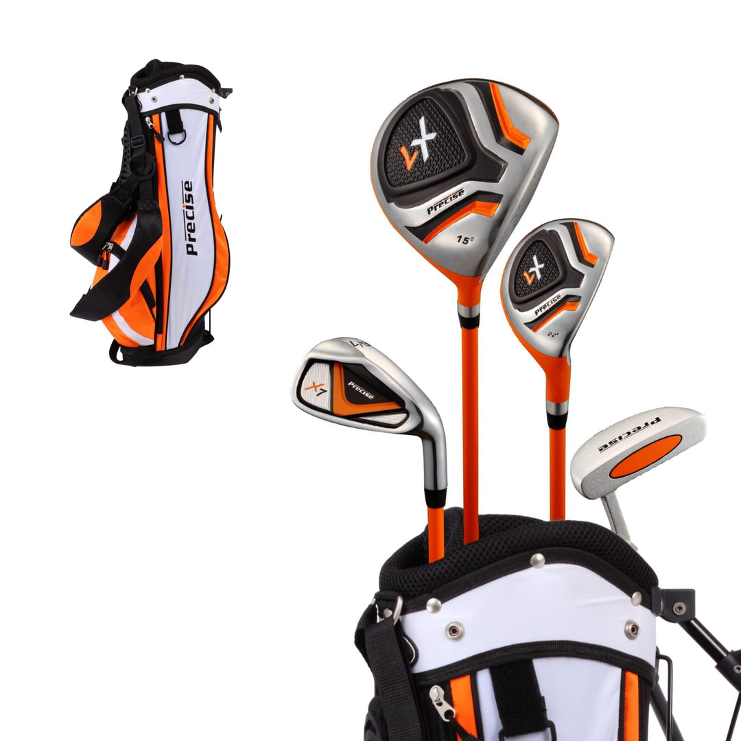 Markantes Junior-Golfschläger-Set für Linkshänder im Alter von 3 bis 5 Jahren (Höhe 90 bis 90 cm), n