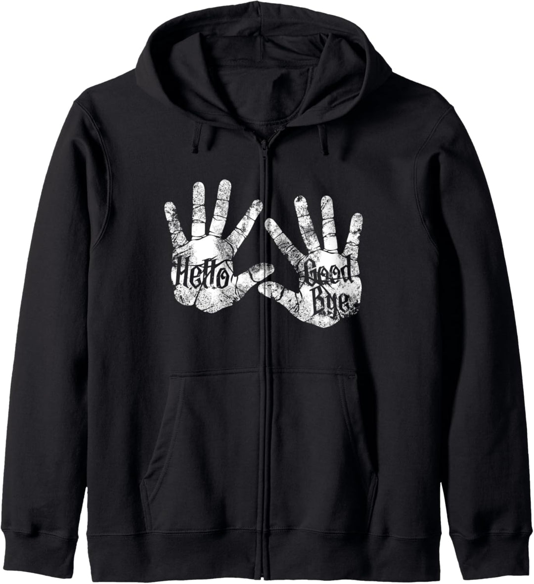 Hallo und auf Wiedersehen Superheld Happy in Academy Kapuzenjacke