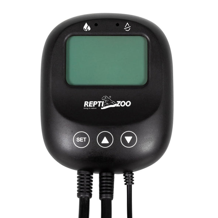 ReptiZoo Thermostat für Heizen und Kühlen (THC17) -Zwei- Anschlüsse WEEE RegNr. 82392108