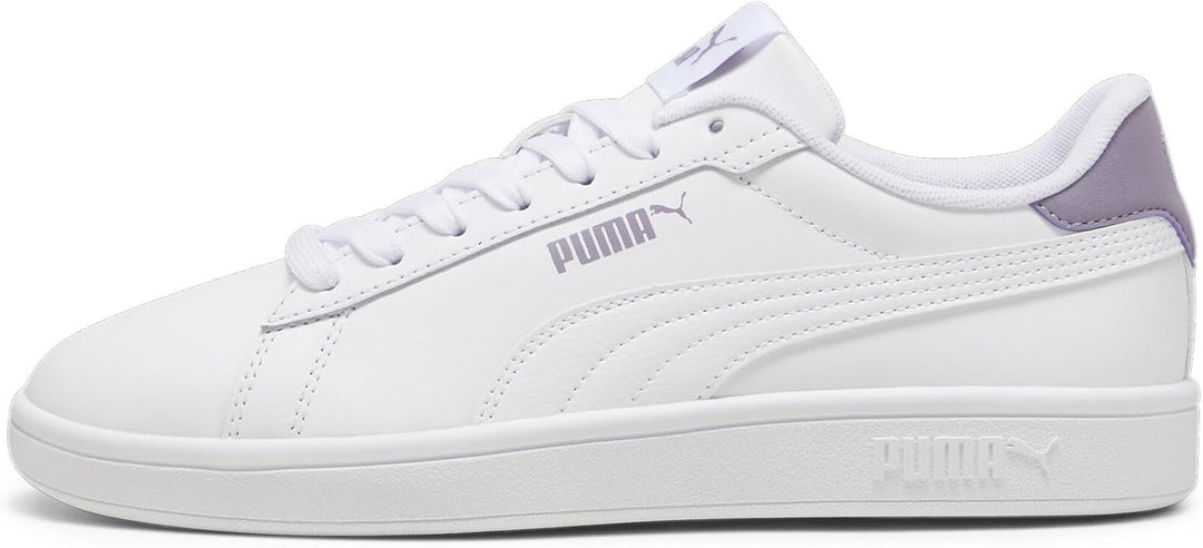 PUMA Herren Smash 3.0 L Sneaker 38 EU Puma White Puma White Puma Gold, 38 EU Puma White Puma White P