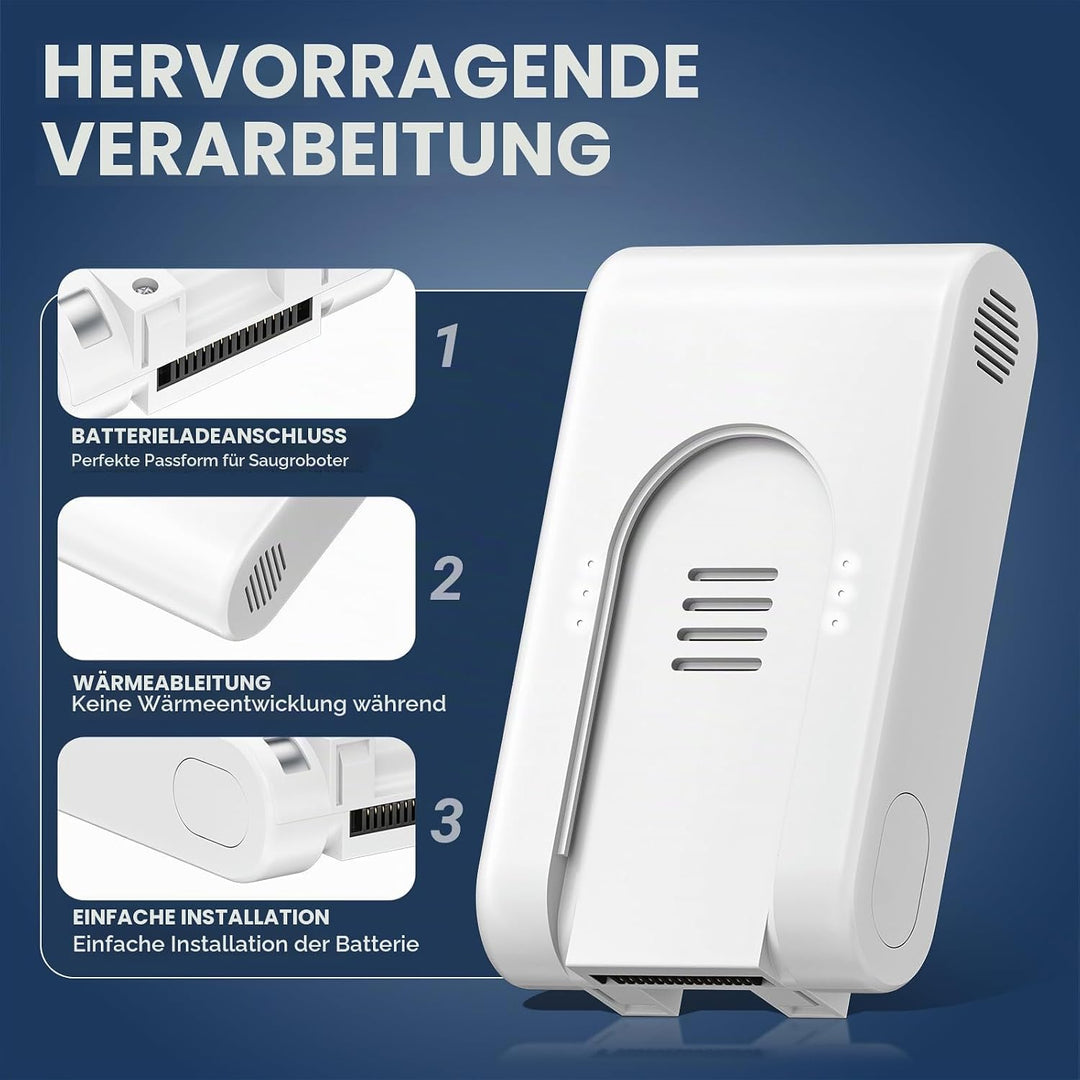 3500mAh Akku für Xiaomi G9, G9 Plus, G10, G10 Plus, Dreame R10, R10 Pro, T10, T20, T20 Pro, V12S, V1