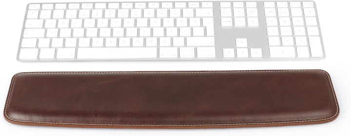 Londo Echtes Leder Tastaturpad - Premium Ergonomische Unterstützung für Komfortables Tippen bei der