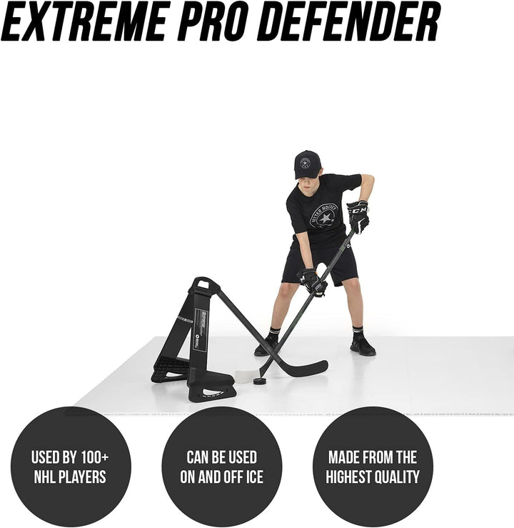 Better Hockey Extreme Pro Defender - Stickhandling Trainer - Versatile Training Aid for Skills and P