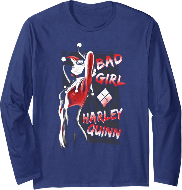 Harley Quinn Bad Girl Langarmshirt