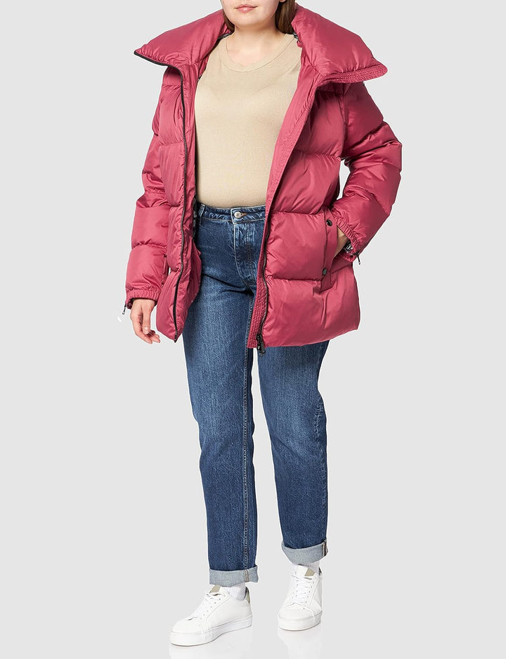 Geox Damen W Camei Down Coat 34 Mauvewood, 34 Mauvewood