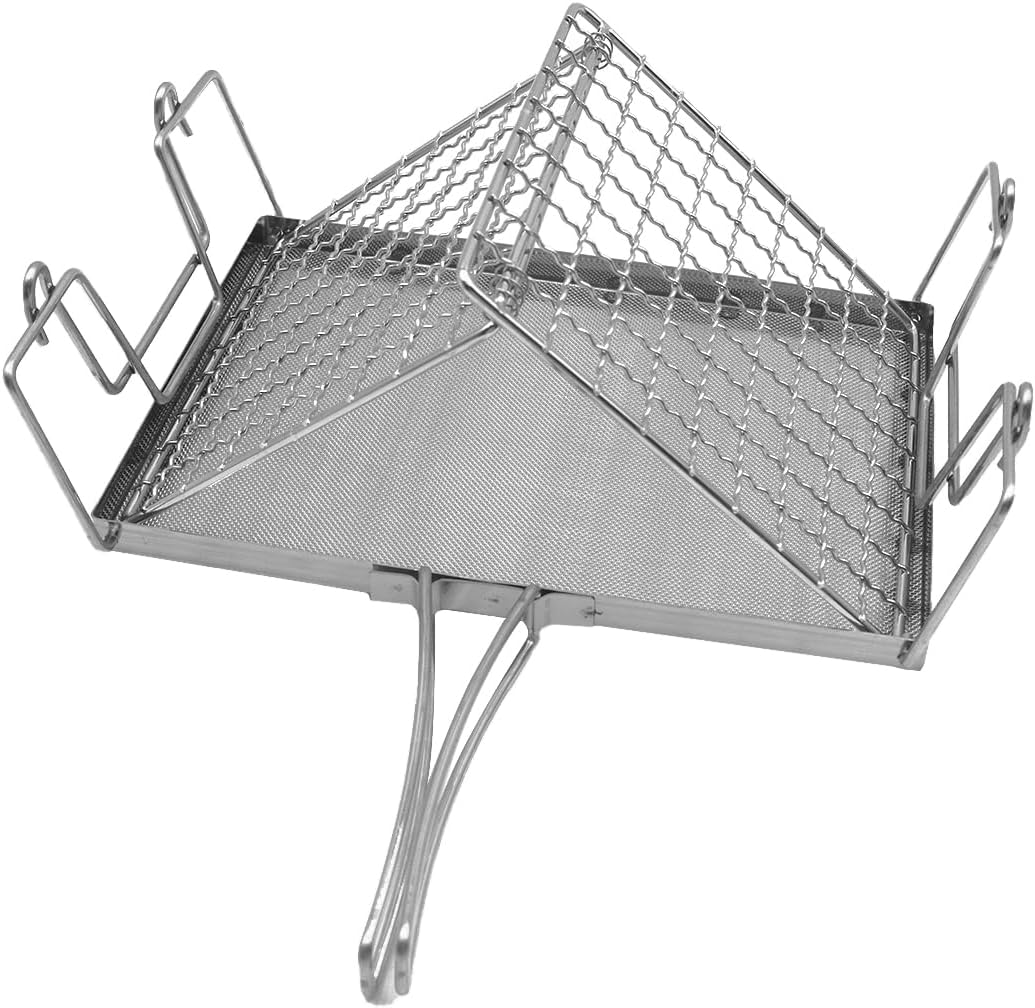 Riven Outdoor Camping Toast Grill, Edelstahl Gasherd Toast Rahmen Für Outdoor, Picknick, Reisen, Woh