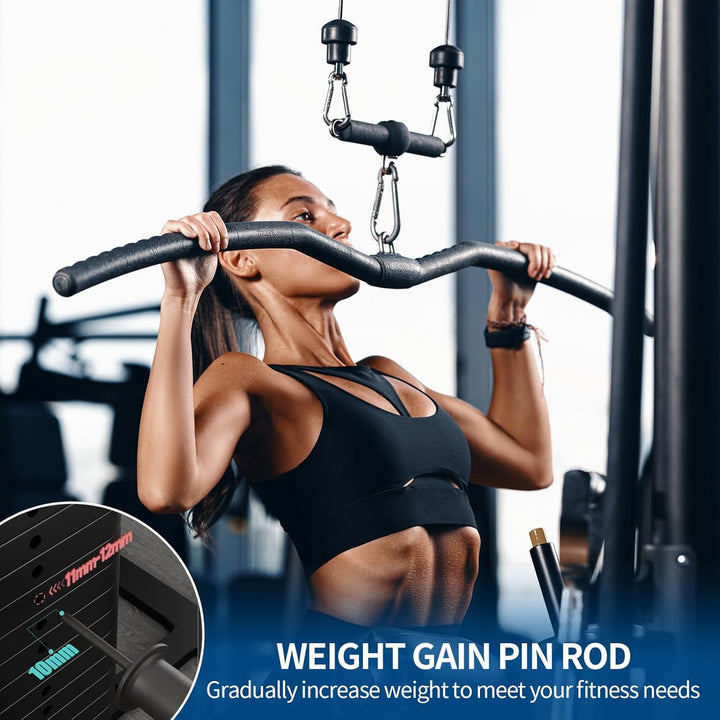 Gym Pin für Zusatzgewicht, Weight Stack Pin Durchmesser 10 mm Länge 110 mm Tragbarer Sport Gewichtss