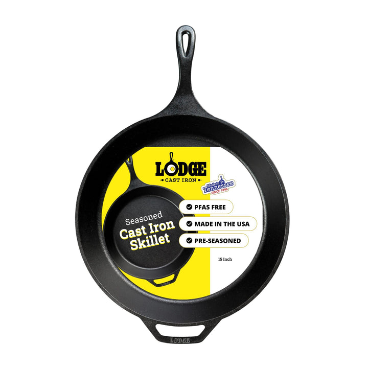 Lodge Bratpfanne Bratpfanne 15" schwarz 15 Inch, 15 Inch