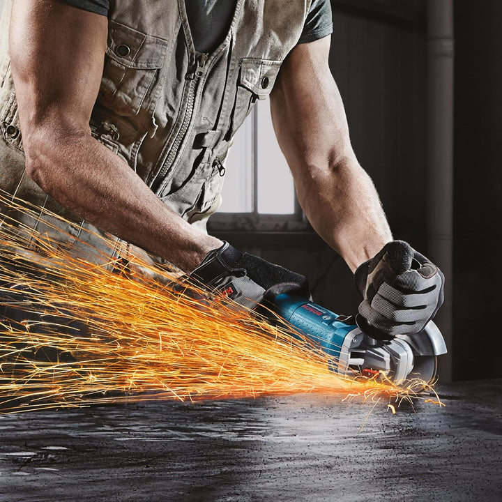 Bosch Professional Winkelschleifer GWS 9-125 S (Leistung 900 Watt, Leerlaufdrehzahl: 2800 – 11000 mi