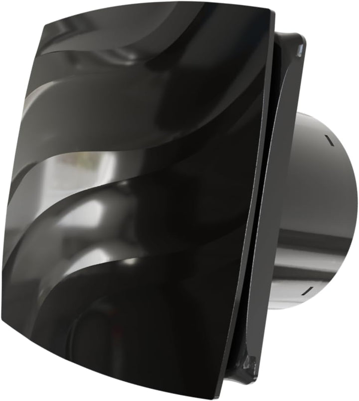 Vlano ALTO Badlüfter, WC Ventilator, Standard, Quick-Fix System, ohne Bohren, 100 mm oder 120 mm, 95