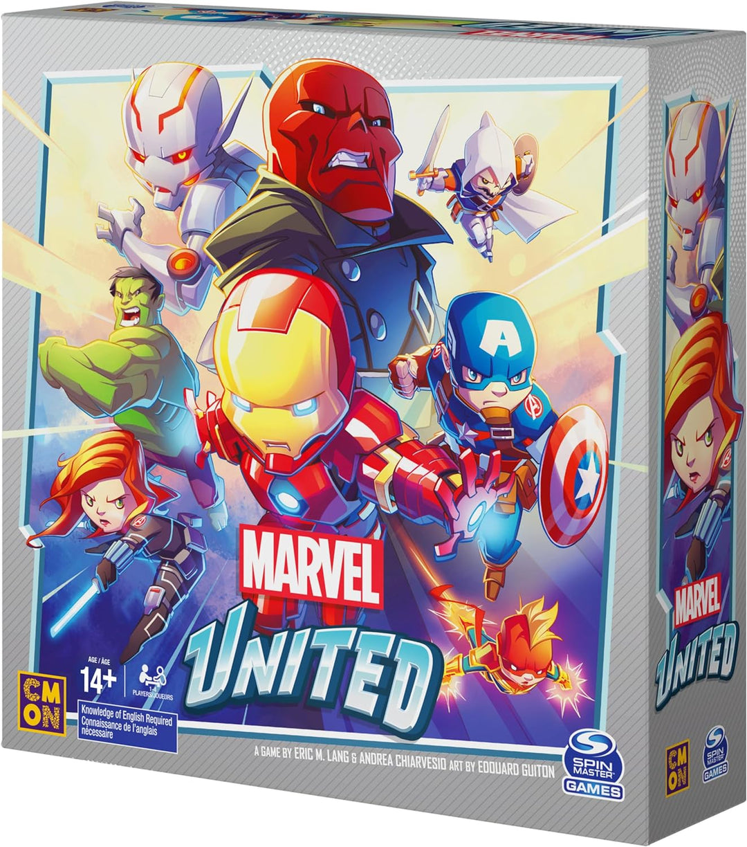 Spin Master Games Marvel United Super Hero Kooperatives Strategiespiel für Erwachsene und Kinder ab