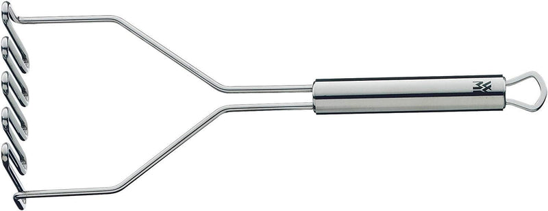 WMF Profi Plus Kartoffelstampfer 29 cm, Cromargan Edelstahl teilmattiert, spülmaschinengeeignet & Go