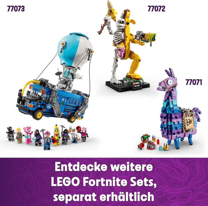LEGO Fortnite Durrr Burger Spielzeug - Spielfigur eines Videospiel Charakters mit authentischen Deta
