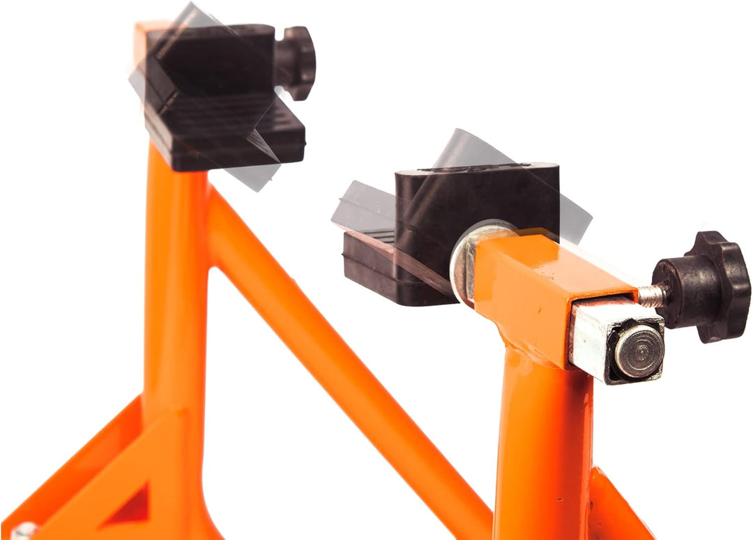 Grand Pitstop Universal Adjustable Rear Paddock Stand for Motorcycle with Swingarm Rest (360° Disman