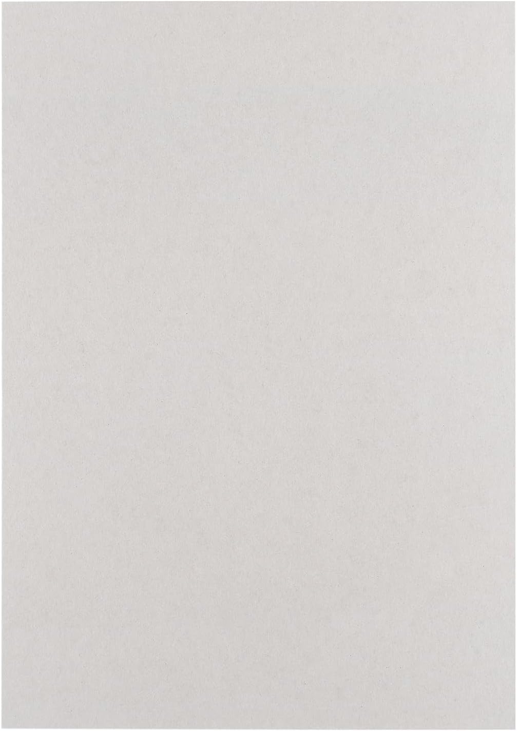 Vaessen Creative 29993-020 Pappe zum Basteln-Buchbinderkarton A4-Graupappe 1mm-50 St. Bastelkarton-z