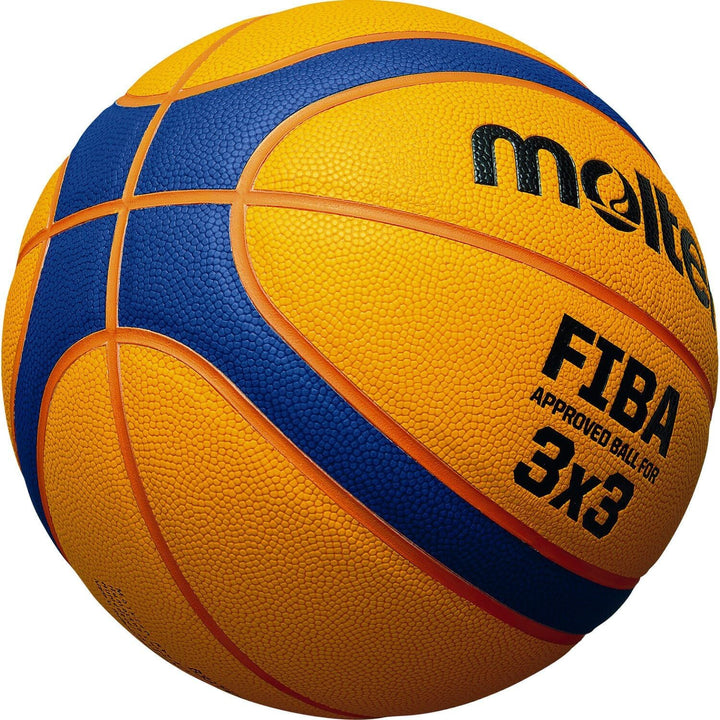Molten 33T5000 3x3 Outdoor Basketball Gelb/Blau/Orange 6, Gelb/Blau/Orange 6