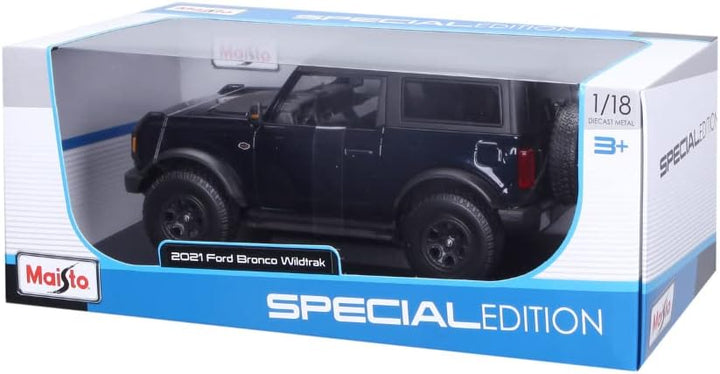 Maisto 1/18 FORD BRONCO WILDTRAK - dunkelblau