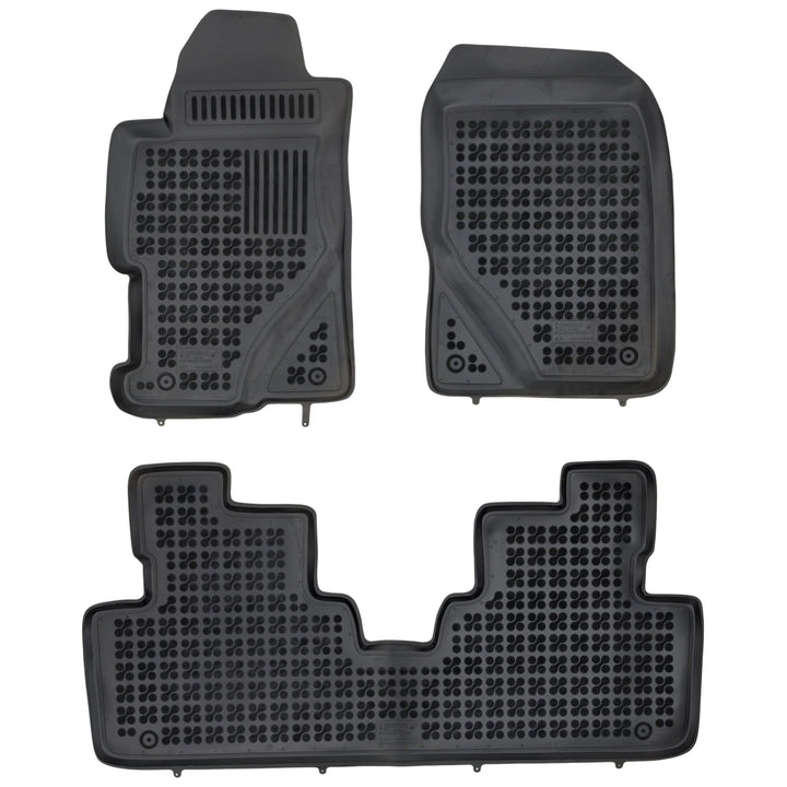 SMK Auto fussmatten gummimatten passt für Honda Civic VII 2001-2006 fussmatten Auto für alle Jahresz
