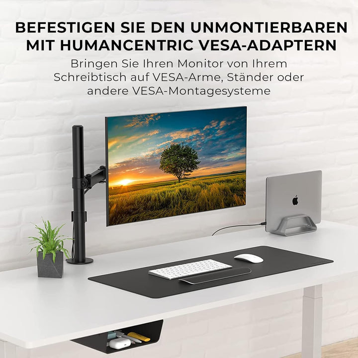 HumanCentric VESA Mount Adapter für Dell S2218, SE2219, S2318, S2319, S2418, S2419, SE2419, S2718, S
