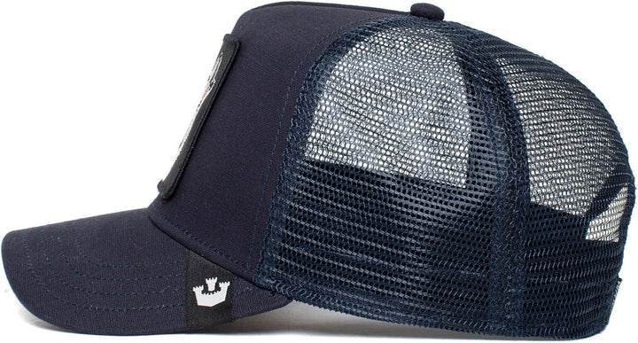 Goorin Bros. Herren The Farm Trucker-Kappe aus Netzstoff für Damen Baseballkappe Einheitsgrösse Blau