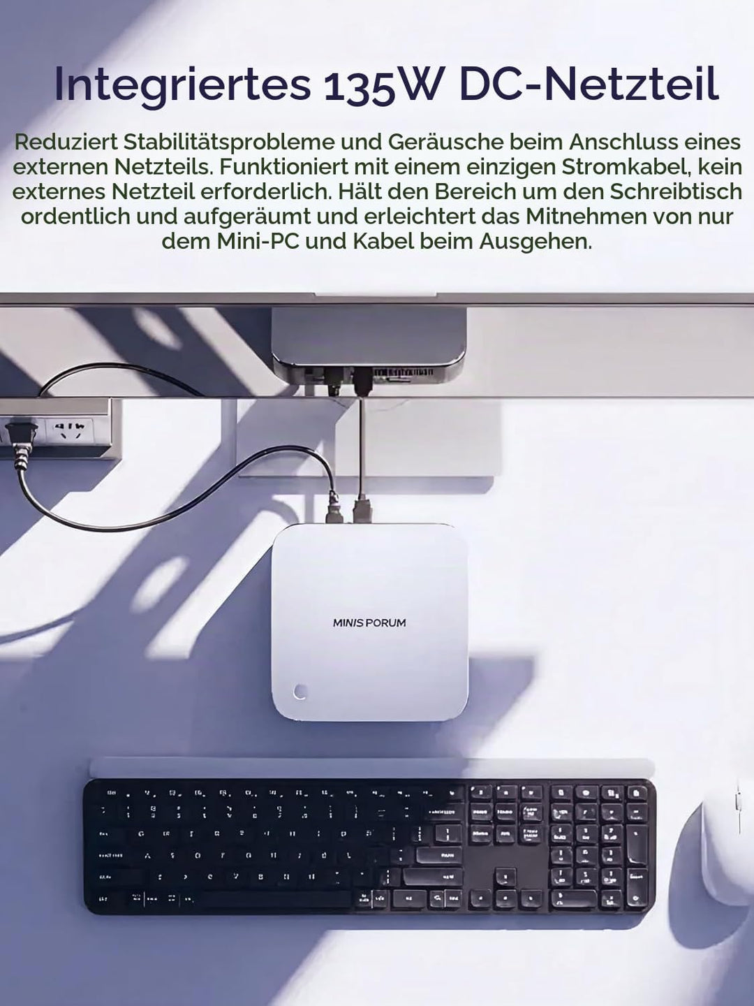 MINIS FORUM AI X1 Pro Mini-PC, Ryzen AI 9 HX470 (12 C/24 T, bis zu 5,2 GHz), Radeon 890M Grafik, 32